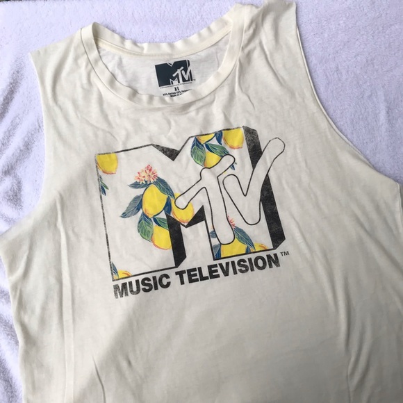 mtv Tops - NWT MTV Sleeveless Graphic Top